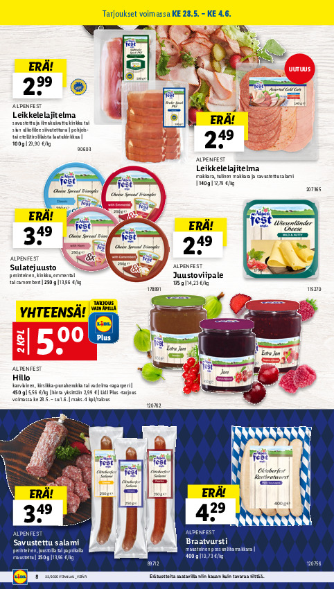 Lidl Koko Suomen tarjoukset sivu 8
